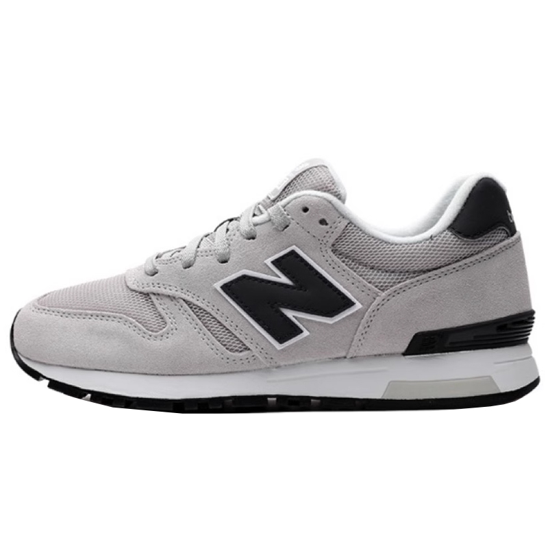 New Balance NB 565灰白黑色男女运动休闲轻便低帮跑步鞋ML565CLG - 图3