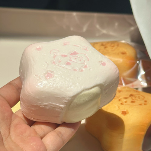 木吉慢回弹新品千层酥星星酥慢回弹玩具解压捏捏乐治治愈squishy - 图0