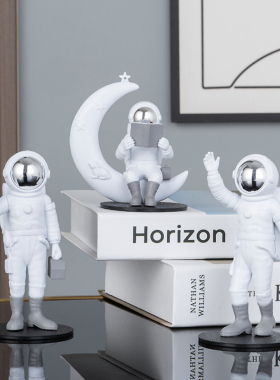 艾米特原版中式宇航员PVC摆件