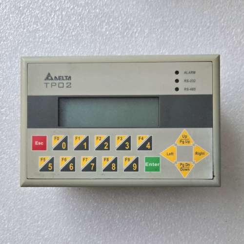 台达文本触摸屏,TP02G-AS,拆机件,实物拍照,成色漂亮 - 图1