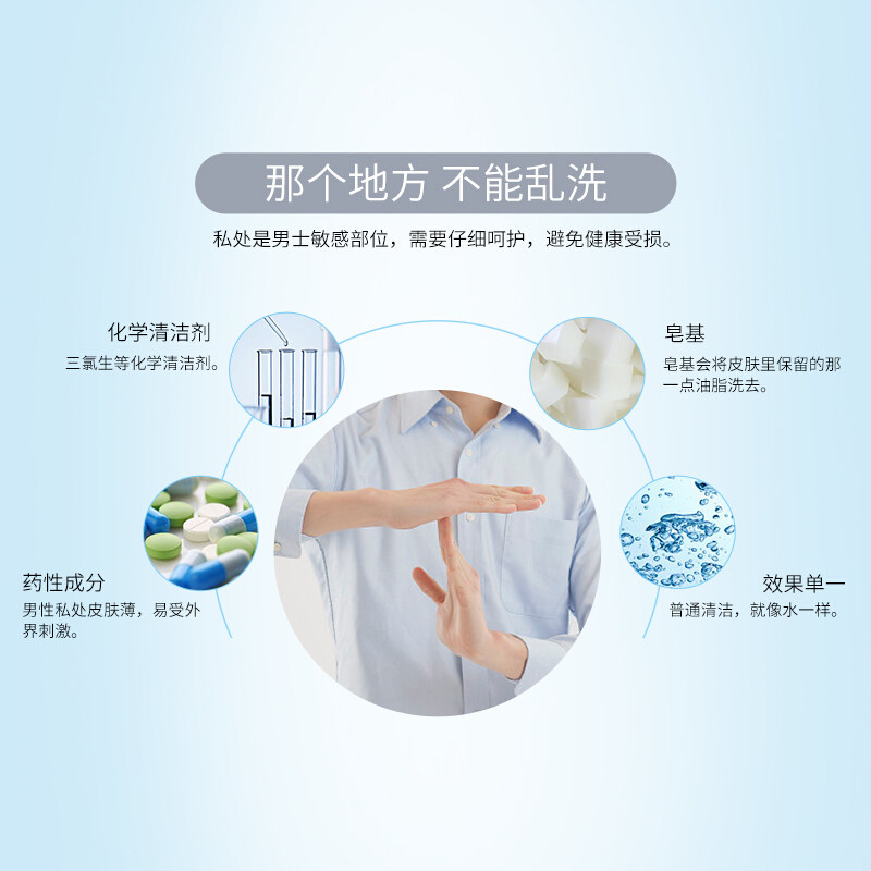 采幽男士私处护理液清洁私密处洗护 cayo采幽私处洗液