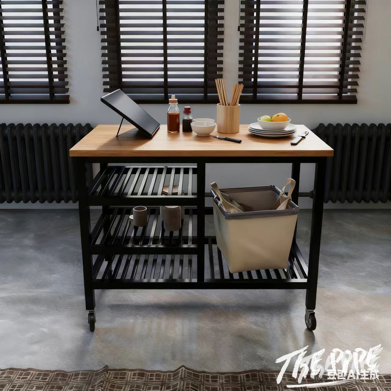 定制移动工作台手办工作室手工桌咖啡台多功能操作台打包台实验台,淘宝优惠券,粉丝福利购,淘宝优惠卷