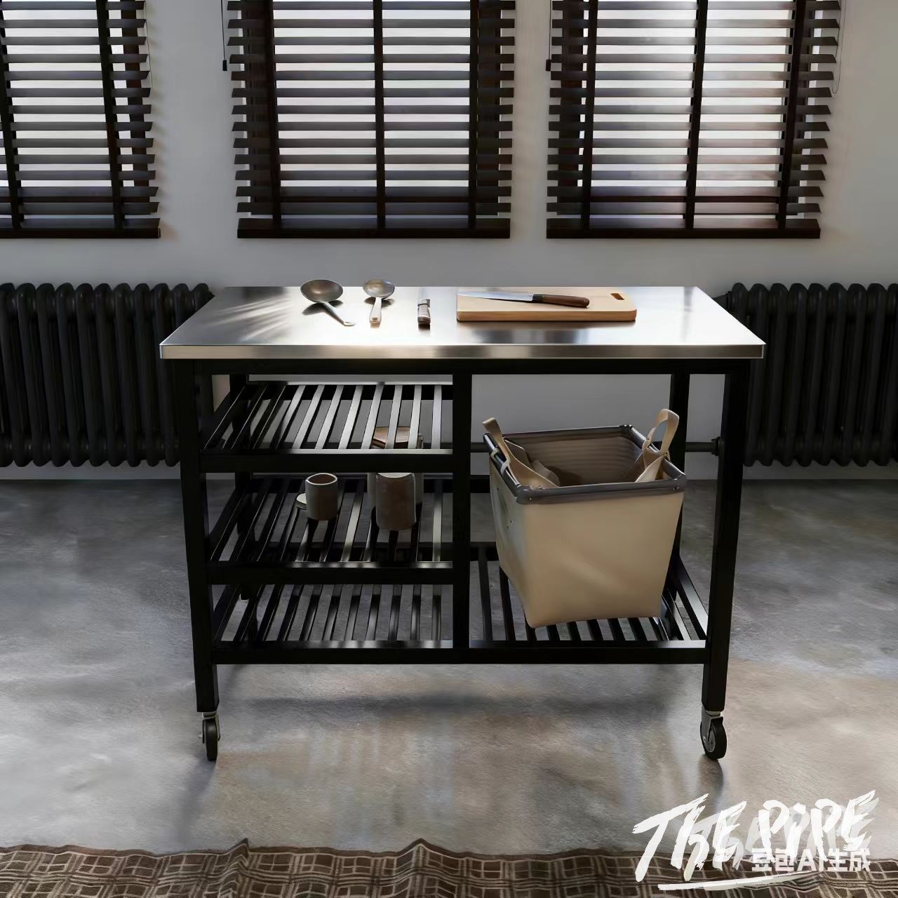 定制移动工作台手办工作室手工桌咖啡台多功能操作台打包台实验台,淘宝优惠券,粉丝福利购,淘宝优惠卷