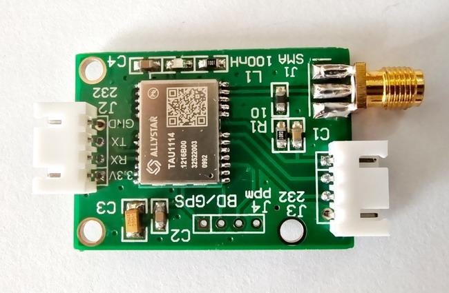 北斗 GPS模块 BDS B1I, B1C  L1C/A 华大北斗1114 芯片开发板套件 - 图2