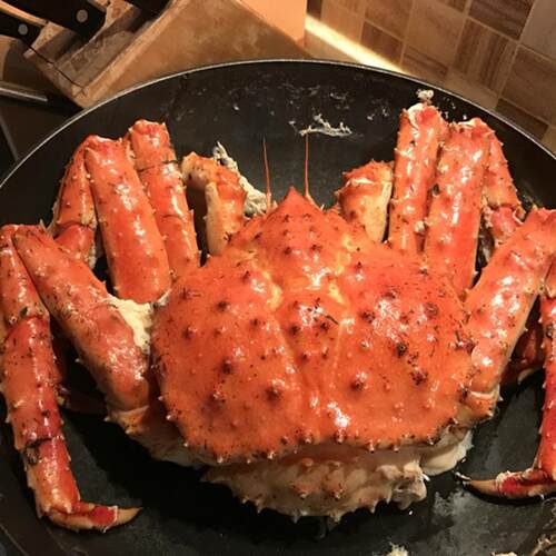 回购率高！ 北京闪送 俄罗斯进口鲜活帝王蟹 高端海鲜水产 大螃蟹 - 图2