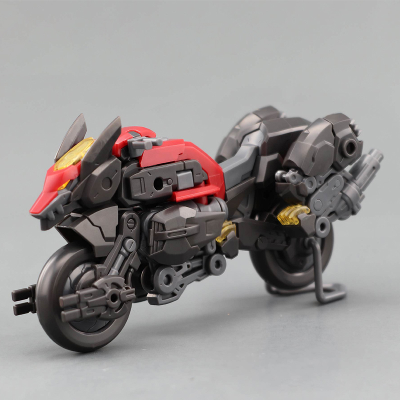 Number-57傀甲小队 影狼 Shadow Wolf 1/24 机甲拼装模型 摩托车 - 图2