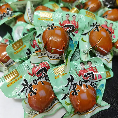 卤蛋超值优惠五香茶叶蛋无壳新鲜卤鸡蛋风味休闲小零食整箱包邮 - 图3