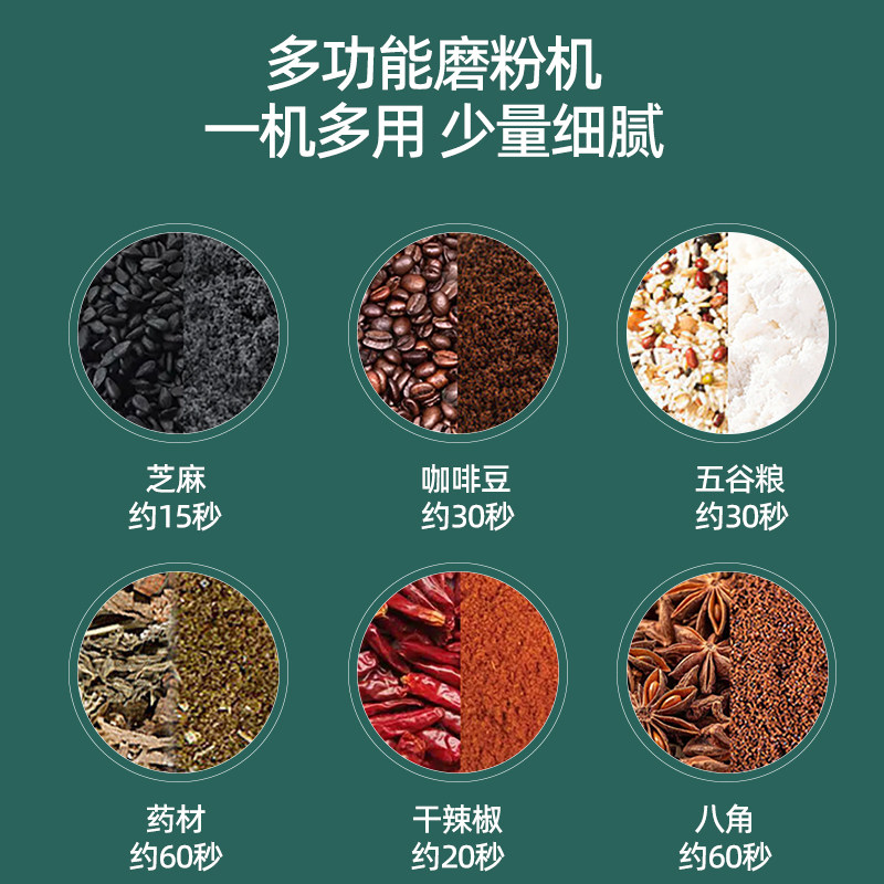 【欢欢专享】志高超细干磨药材研磨料理磨粉机1.15,淘宝优惠券,粉丝福利购,淘宝优惠卷