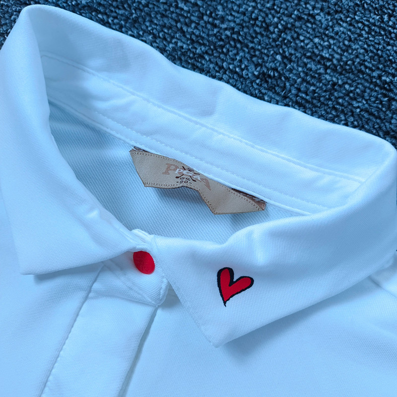 韩国高尔夫女装长袖t恤polo衫爱心秋衣服golf球速干吸汗透气运动,淘宝优惠券,粉丝福利购,淘宝优惠卷
