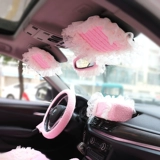 Carmant Carton Cartoon Motor Motor Decormation Set File File Resem Blest Pare -Set Flots CD CD Pink Powder