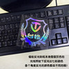 Applicable to No. 9 Tailing Yadi Electric Vehicle Laser Stickers
