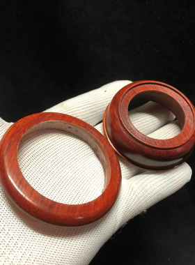 蝈蝈葫芦口盖虫具口盖葫芦实木红木烧饼红花梨精工虫具配件有盖