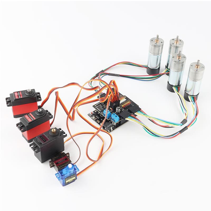 四路IIC电机驱动 I2C模块 电机舵机 麦轮全向轮 兼容uno pca9685,淘宝优惠券,粉丝福利购,淘宝优惠卷
