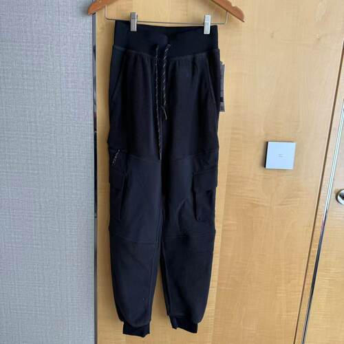 lululemon fleece + ripstop 女士徒步高腰拉绒工装运动裤 - 图1