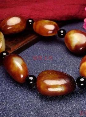 精品手链红沁皮男女款