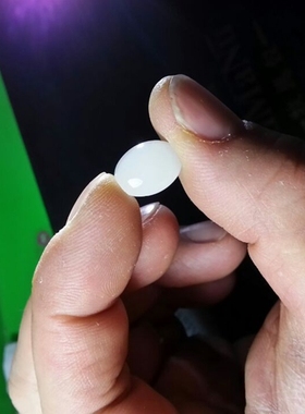 新疆和田玉白玉裸石戒面戒指和田玉戒面戒指包邮