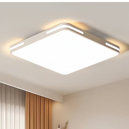LED吸顶灯卧室灯客厅灯简约现代超薄圆形餐厅书房阳台灯具全光谱 - 图0