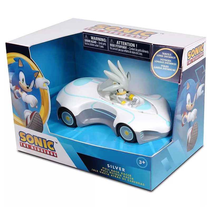 Sonic the Hedgehog拉力赛车玩具手办音速小子希弗尔刺猬索尼克-图0