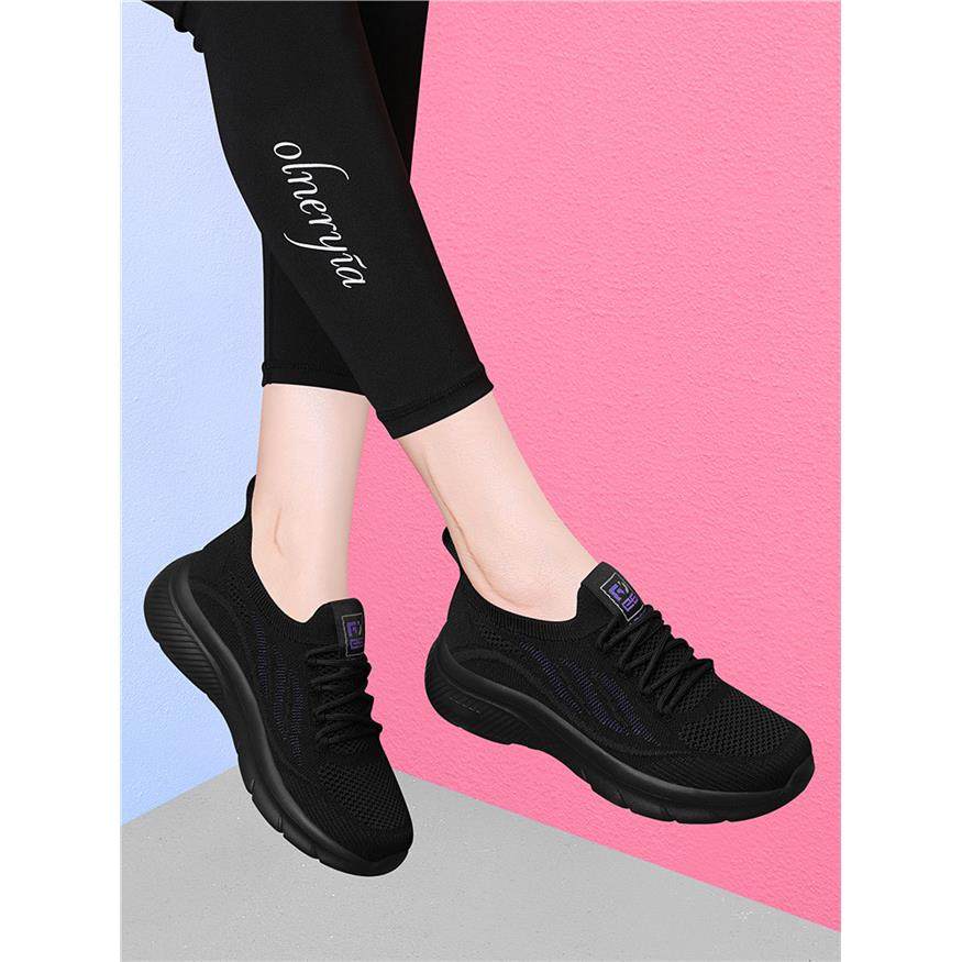 飞织网面运动鞋女2026新款春季超轻透气休闲鞋软底舒适防滑跑步鞋,淘宝优惠券,粉丝福利购,淘宝优惠卷