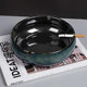 Creative personalized ceramic ashtray high temperature fine porcelain uniform