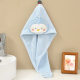 Household cartoon coral velvet hair drying cap