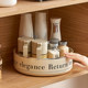 Rotating condiment storage rack fruit plate