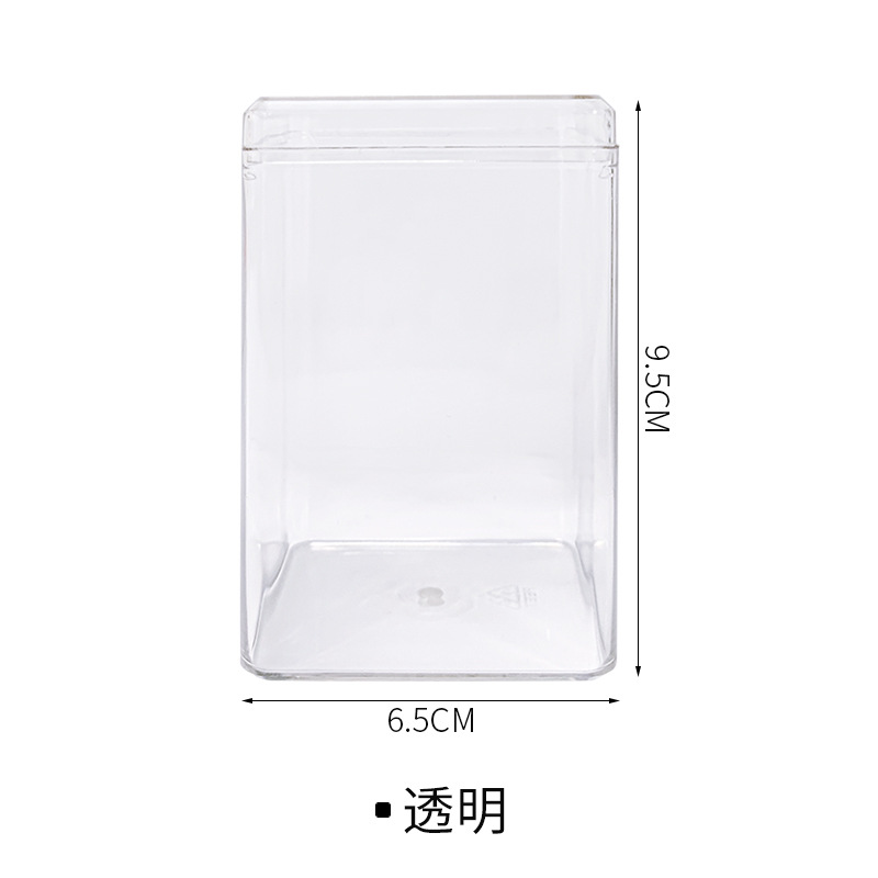 Blind box storage display rack transparent acrylic single dustproof cabinet figure storage box Pop Mart display box