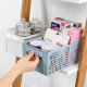 Plastic basket storage dormitory organization home storage box