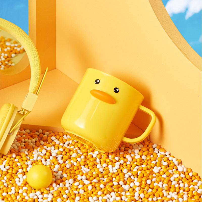 小黄鸭杯子可爱漱口杯卡通宝宝刷牙杯家用情侣洗漱杯儿童牙刷杯女,淘宝优惠券,粉丝福利购,淘宝优惠卷