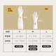 Dishwashing gloves non-slip, durable, watertight rubber