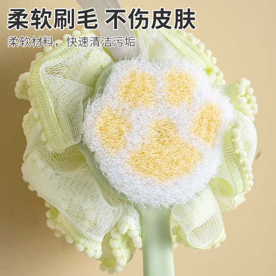 Soft-bristle bath brush for women, a special bathing tool for women