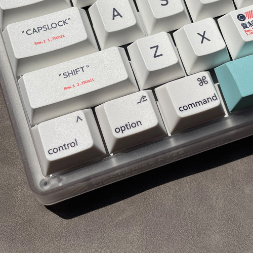 原厂高度mac字符 pbt苹果键帽 机械键盘替换Cmd键帽option Ctrl - 图2