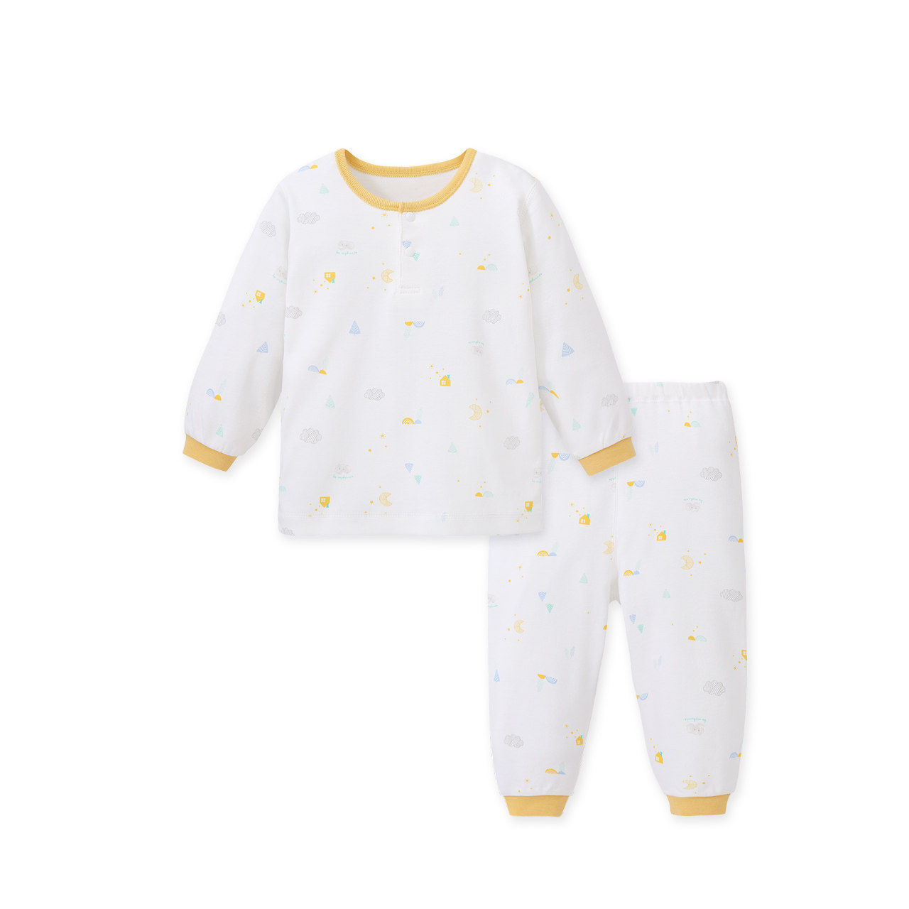 丽婴房婴儿衣服男女宝宝纯棉2020 丽婴房内衣套装