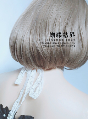 蝴蝶结防过敏蕾丝日系少女心脖饰