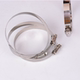 Stainless steel water pipe thickened specifications and complete fixing buckles