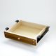 Self-installed solid wood hanging hidden drawer under the table
