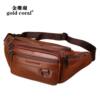 Waist bag cowhide multifunctional sports running phone
