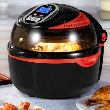 3D旋转空气炸锅家用大容量智能光波炉正品德国多功能电炸锅薯条机,淘宝优惠券,粉丝福利购,淘宝优惠卷