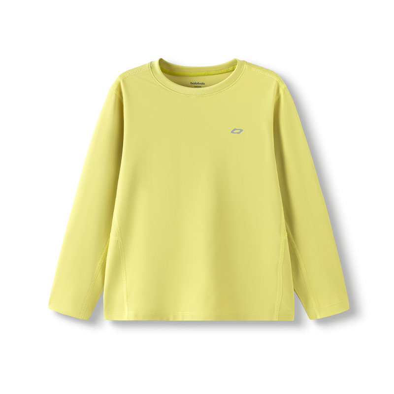 巴拉巴拉男童长袖t恤儿童速干衣大童运动防晒打底衫2025早秋童装5,淘宝优惠券,粉丝福利购,淘宝优惠卷