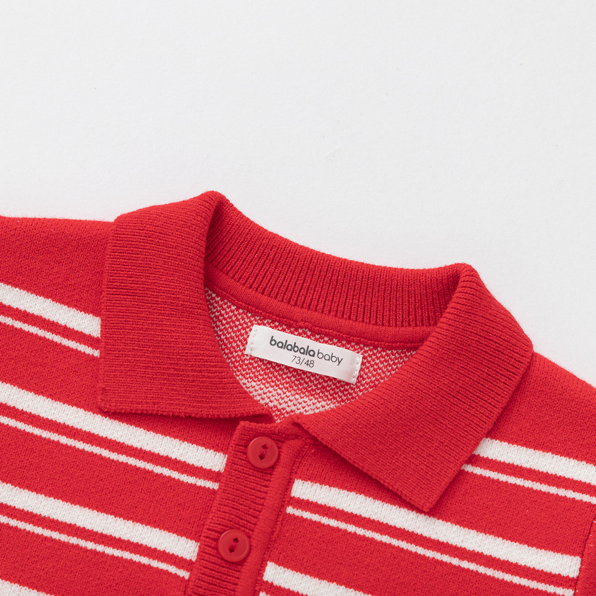 巴拉巴拉婴儿毛衣男童毛衫宝宝针织衫红色上衣2025新款冬装新年季,淘宝优惠券,粉丝福利购,淘宝优惠卷