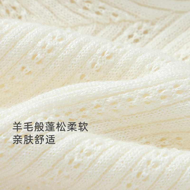 巴拉巴拉女童毛衫亲肤舒适儿童蓬松百搭针织衫2025秋装新款童装潮,淘宝优惠券,粉丝福利购,淘宝优惠卷