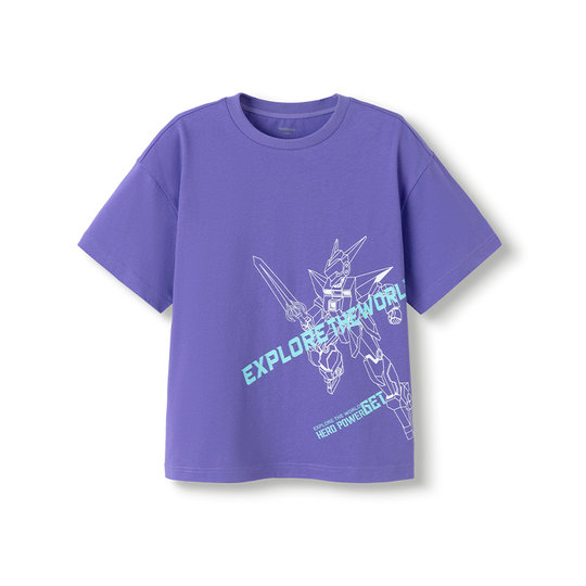 Balabala camiseta de manga corta para niños, camiseta para niños de media manga de secado rápido de algodón puro para niños grandes, novedad de verano 2025, ropa para niños