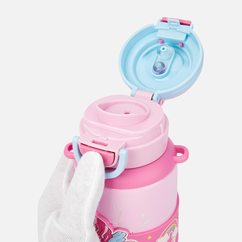 商场同款巴拉巴拉儿童保温杯女童吸管直饮杯卡通杯套冬季便携新款,淘宝优惠券,粉丝福利购,淘宝优惠卷