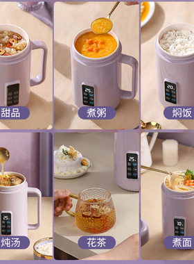 德国电炖锅1L便携电煮杯煮粥家用
