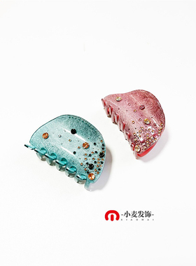 高端亚历山大同款简约板夹子抓夹