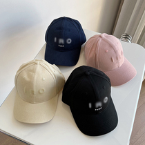 Building blocks matched with small things ir @ minimalist solid logo baseball cap 4 colors