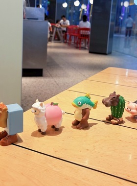 山海经盲盒手办摆件卡通网红萌宠