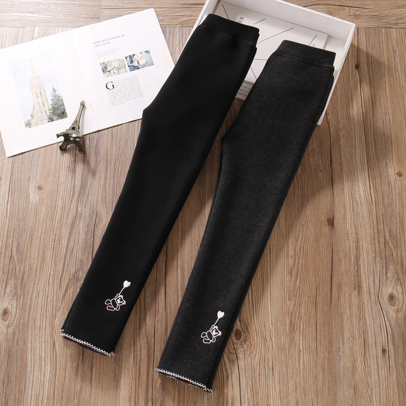 女童打底裤加绒加厚冬季外穿高腰洋气弹力保暖儿童灰色一体绒裤子,淘宝优惠券,粉丝福利购,淘宝优惠卷