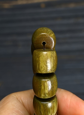 通用阿根廷绿檀名族风直切桶珠