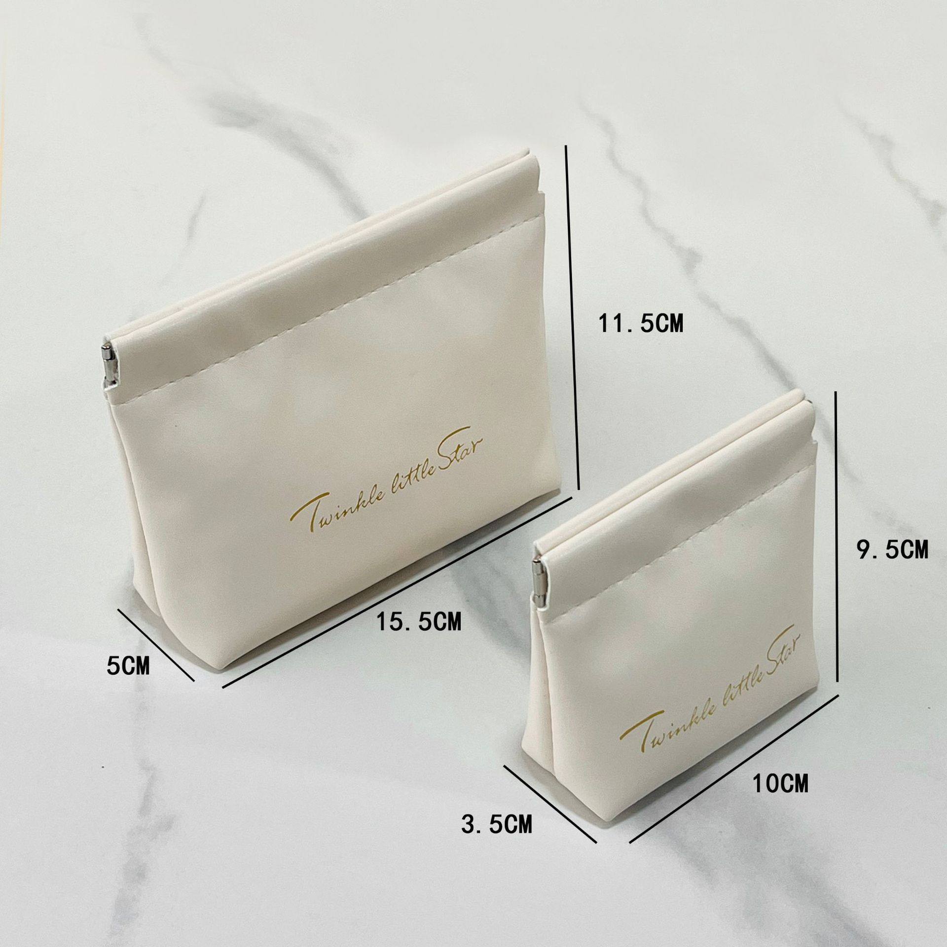 收纳包自动闭合弹片包口红化妆品分类袋数据线收纳袋便携迷你,淘宝优惠券,粉丝福利购,淘宝优惠卷